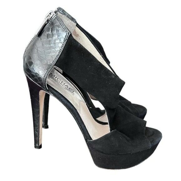 Michael Kors Heels Black Size 7 - Picture 1 of 7